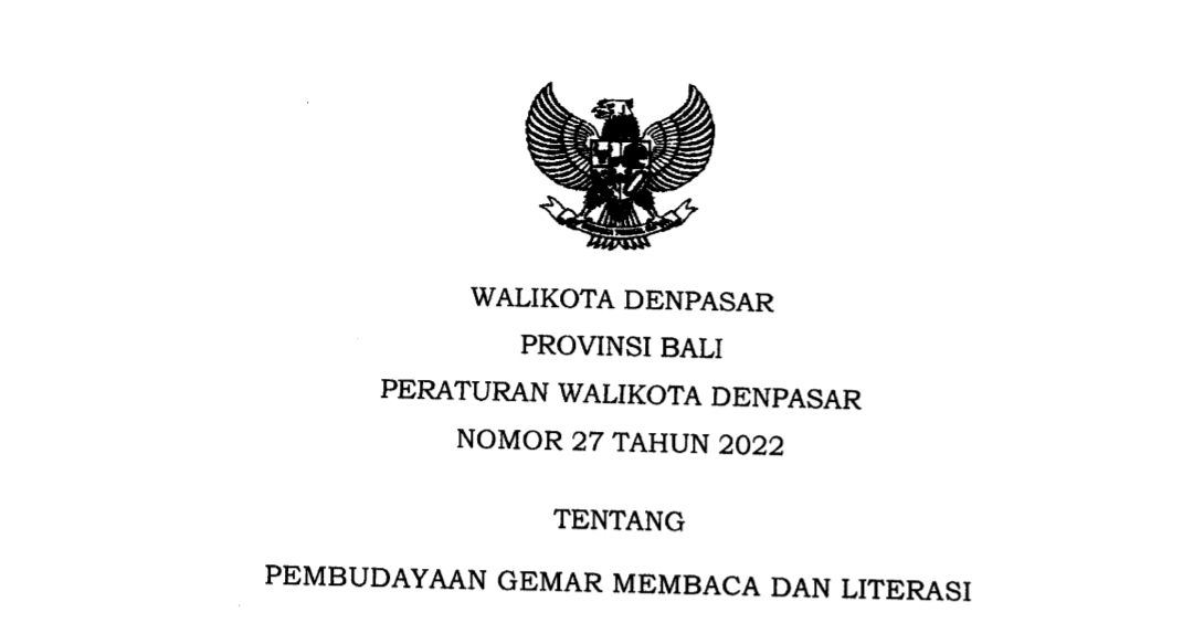 PERWALI NOMOR 27 TAHUN 2022